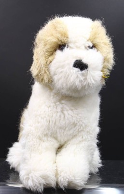 Auktion 354<br>gr. Steiff-Hund, Knopf u. Fahne, Nr. 2883/35 [1]