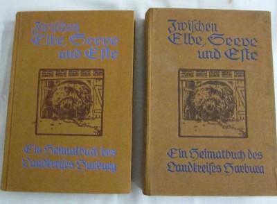 Auktion 354<br>Zwischen Elbe, Seeve und Este- Heimatbuch des Landkreises Harburg, 2 Bände, 1925 [1]
