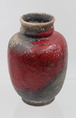 Auktion 364<br>Vase, Karlsruher Majolika, Mod.Nr. 7321, ca. H-18,5cm [1]