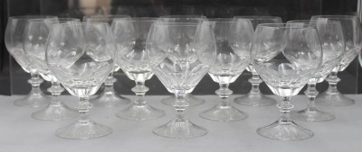 Auktion 356<br>12x Rotweingläser, H-14 cm [1]