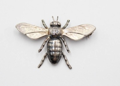 Auktion 356<br>835er Silber-Brosche, Greifenkunst, DLV, 3gr., 2,5 x 3,5cm [1]