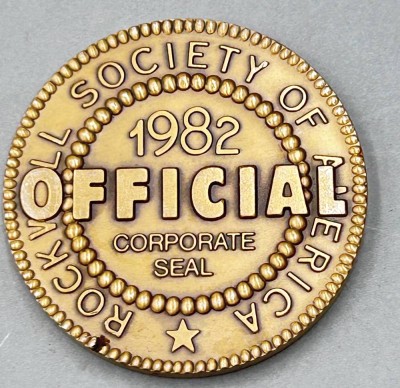 Auktion 368<br>massive Bronzemedaille 1982 