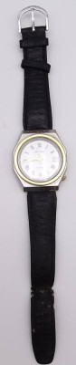 Auktion 356<br>Herren Armbanduhr Certina, Quartzwerk, bicolorfarben, D.36mm, Tragespuren, Funktion nicht geprüft, Armband defekt [1]