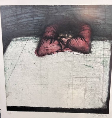 Auktion 356<br>Peter WEVER (1950), gr. Farbradierung, , Nr. 18/50, BG 67x51 cm [1]