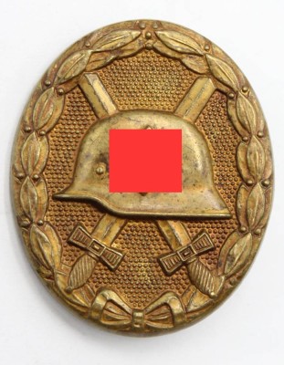 Verwundeten Abzeichen in Gold [1]