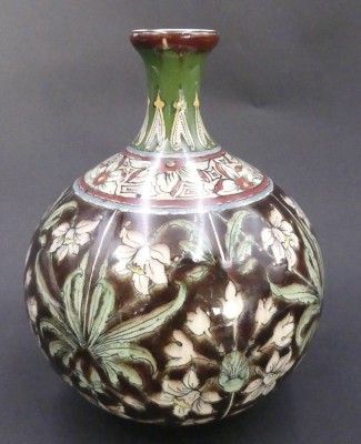 Auktion 357<br>Art Deco Vase Royal Bonn Old Dutch, Franz Anton Mehlem, >H-17 cm, gut erhalten [1]