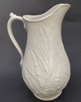 Auktion 357<br>Milchkrug mit Ährendekor, H-19 cm [1]