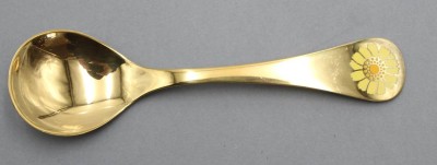 Auktion 357<br>Jahreslöffel, Georg Jensen, 1973, 43,8gr., L-15cm [1]