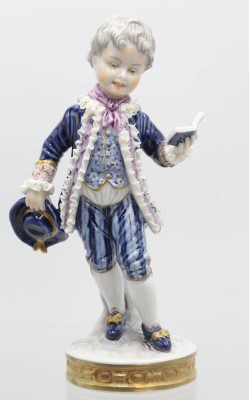 Auktion 357<br>Figur, Unterweißbach, polychr. Bemalung, ca. H-18cm [1]