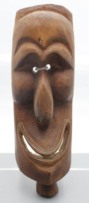 Auktion 357<br>Holz-Maske, Rep. Vanuatu, 33 x 12cm [1]