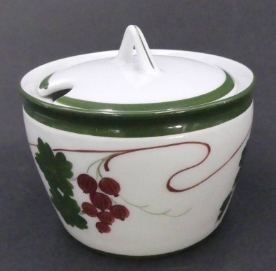 Auktion 357<br>jugendstil-Konfitüren-Dose 