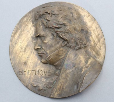 Auktion 357<br>Seitenrelief Beethoven, D-14cm [1]