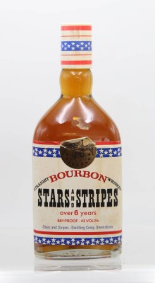 Auktion 357<br>Whisky-Flasche, Stars and Stripes, 0,7 L [1]