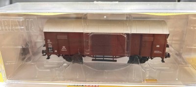 Auktion 357<br>Brawa  gedeckt. Güterwagen DB, H0, neuwertig in OVP, Nr, 48697 [1]
