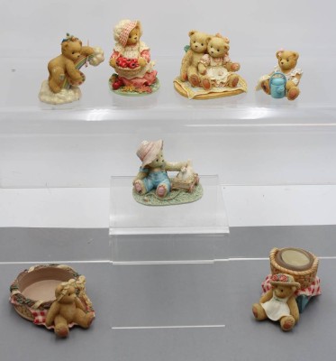 Auktion 357<br>7x div. Teddy-Figuren, Serie 