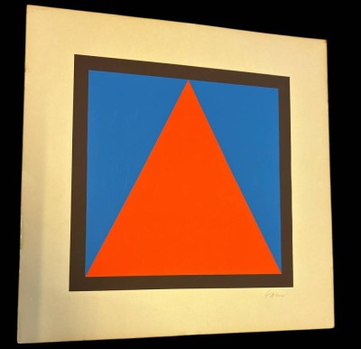 Auktion 357<br>Harder ?, moderne Lithographi, BG  35x35 cm [1]
