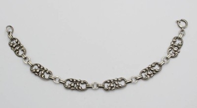 Auktion 358<br>835er Silber-Armband, älter, 10,3gr.,  10,3gr.,  L-20cm [1]