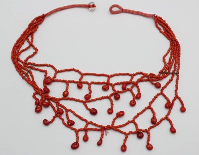 Auktion 358<br>Ein Collier aus rote Koralle ( wohl? ) [1]