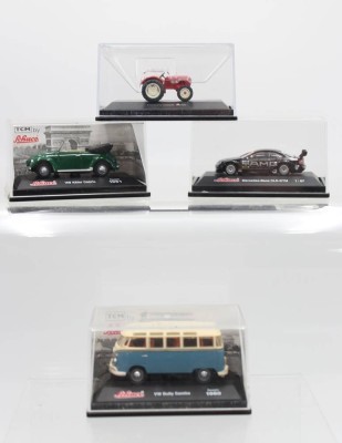 Auktion 358<br>4x div. Schuco-Modelle in Schaukasten, 1:87 [1]