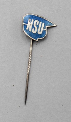 Auktion 358<br>Nadel, NSU, älter, verso Herst. , ca. L-4,5cm [1]