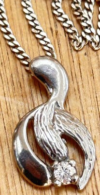 Auktion 358<br>Silber Halskette mit Anhänger, S-925-, L-ca. 44 cm, zus. ca, 4 gr. [1]