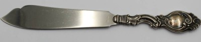 Auktion 358<br>Tortenmesser, Silbergriff, Dänemark 1948, L-23,3cm [1]