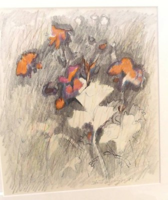 Auktion 358<br>Ulrich Stückelberger (1938), 1984,  aquarell. Zeichnung, ger/Glas, RG 53x44 cm, BG 31x28 cm [1]