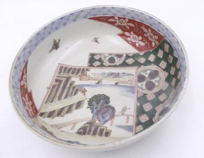 Auktion 360<br>Imari Schaler, wohl um 1850, guter Zustand, H-6,5 cm, D-18 cm, Japan [1]