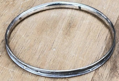 Auktion 358<br>Silber Armreif, D-7 cm, 11,1 gr. [1]
