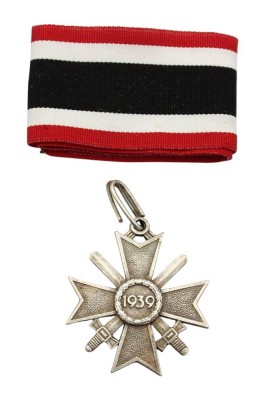 Auktion 358<br>Replik eines KVK mit Schwertern, 2. Kl. [1]