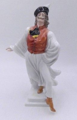 Auktion 368<br>hohe ung. Tänzer-Figur, 