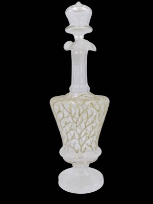Auktion 358<br>kl. Karaffe, dünnes Glas, H-24 cm [1]