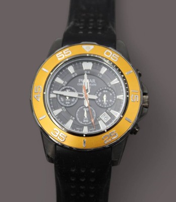 Auktion 358<br>Herrenarmbanduhr, Pulsar, Quartzwerk läuft, sehr guter Zustand, D-4,5cm [1]