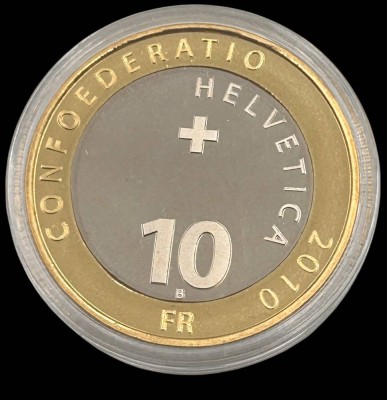 Auktion 358<br>10 Schweizer Franken, 2010, prägefrisch, boxed [1]