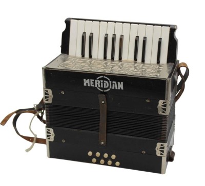 Auktion 367<br>Akkordeon, Meridian, 8 Bässe, älter, Balk ok [1]