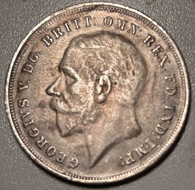 Auktion 358<br>1 Crown, 1935, Silber, Georg V. von England [1]