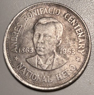 Auktion 358<br>One Pound, 1963, National Hero, Philppines [1]