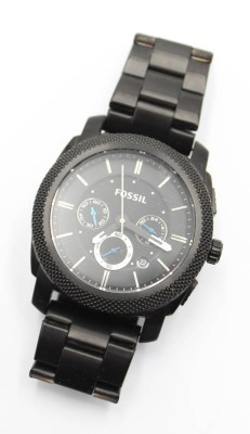 Auktion 358<br>Herren-Armbanduhr, FOSSIL, Quartzwerk nicht geprüft, neuwertiger Zustand, D-4,5cm [1]