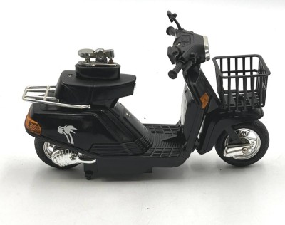 Auktion 358<br>Mofa mit Feuerzeug im Sitz, Kunststoff, H-14 cm, l-22 cm [1]