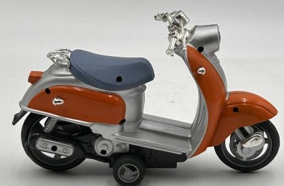 Auktion 358<br>motorroller mit Stützräder, Kunststoff, H-12,5 cm, L-20 cm [1]