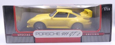 Auktion 358<br>Porsche  911 GT 2, JMV-Gmbh Mümchen, 1:18, OVP, gelb [1]