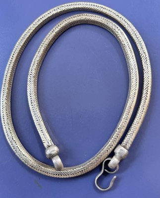 Auktion 358<br>massive Schlangen-Halsband, geprüft, L-48 cm, 59,4 gr. [1]