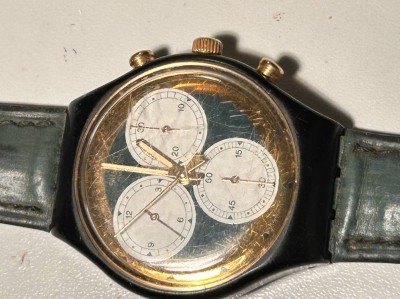 Auktion 358<br>Swatch Quartz HAU, 1990, Werk nicht geprüft, 22 Jewels [1]