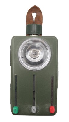 Auktion 359<br>Taschenlampe, Bundeswehr, Funktionstüchtig, ca. 12,8cm [1]