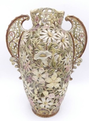 Auktion 359<br>hohe Margaritenvase 