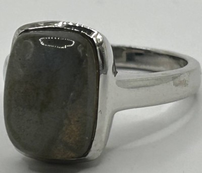 Auktion 359<br>Silberring-925- mit grau/blauen Stein, RG 60, 6,8 gr [1]