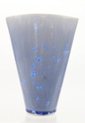 Auktion 359<br>Studio-Keramik, RBJ - Ingrid Ripke-Bolinius, blaue Glasur, H-17cm [1]