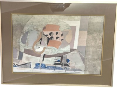 Auktion 359<br>Ben NICHOLSON (1894-1982), grosse moderne Grafik, 