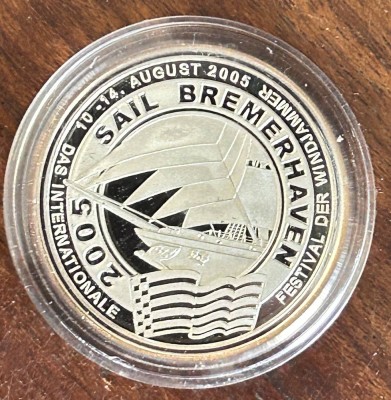 Auktion 359<br>Feinsilber-999- Medaille 