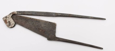 Auktion 359<br>schlichter antiker Betelschneider, Eisen, L-19,5cm [1]